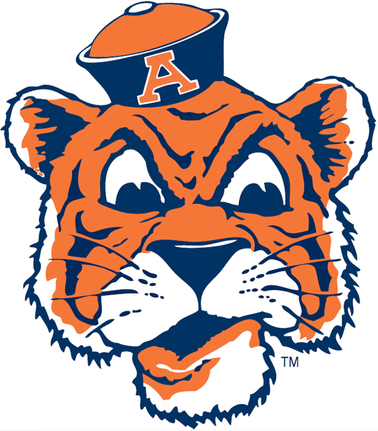 Auburn Tigers 1957-1970 Primary Logo t shirts DIY iron ons